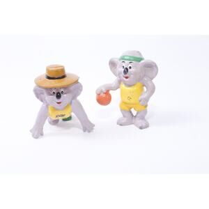 Willie the Koala, Australia, Olympic, Mascot, PVC, Figures, Basketball, Running,